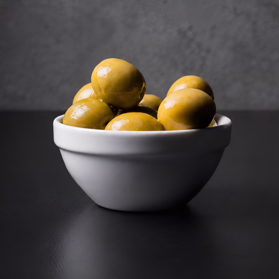 Marinated olives